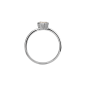 Preview: Jacques Lemans SE-R157A56 Damen Ring Gr. 56 Sterlingsilber mit White Topaz